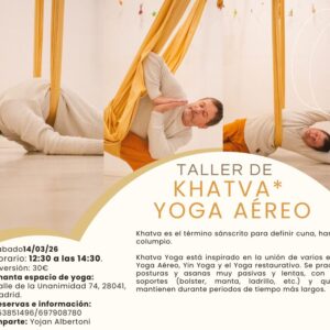 Taller Kathva yoga aéreo