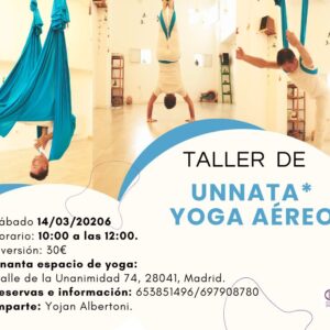 Taller Unnata yoga aéreo