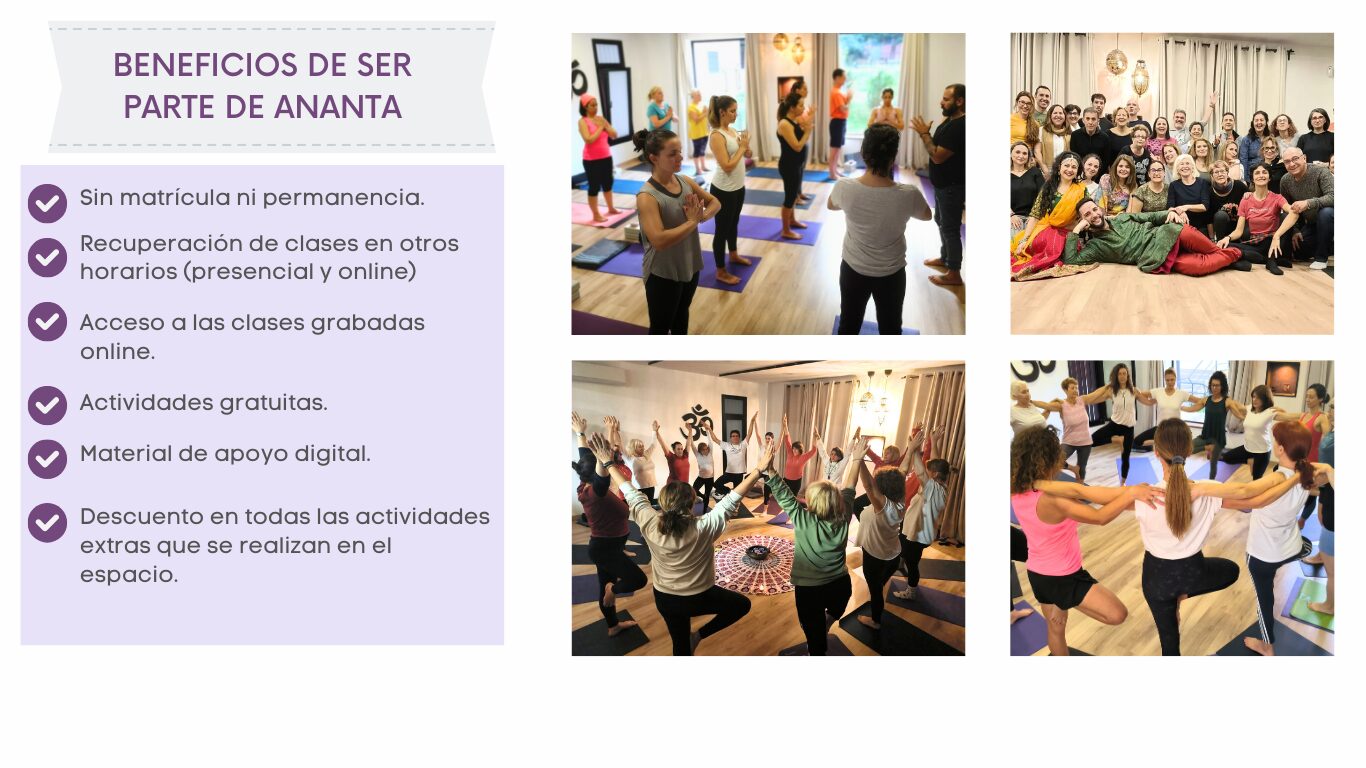 Precios y Horarios - Ananta Espacio de Yoga en Madrid