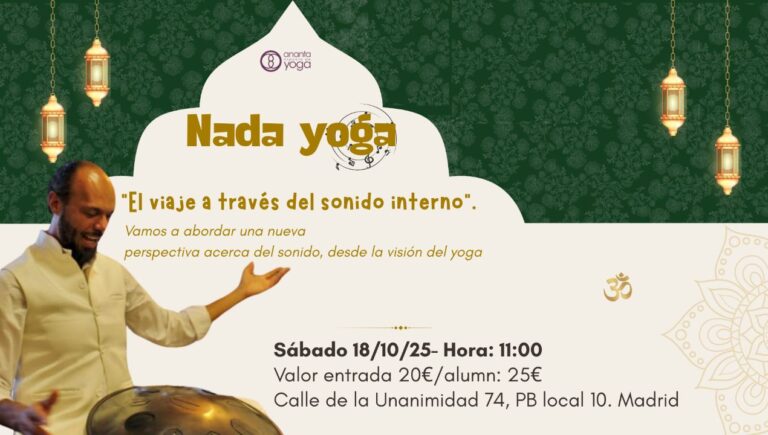 Sesión de Kirtan - Ananta Espacio de Yoga en Madrid